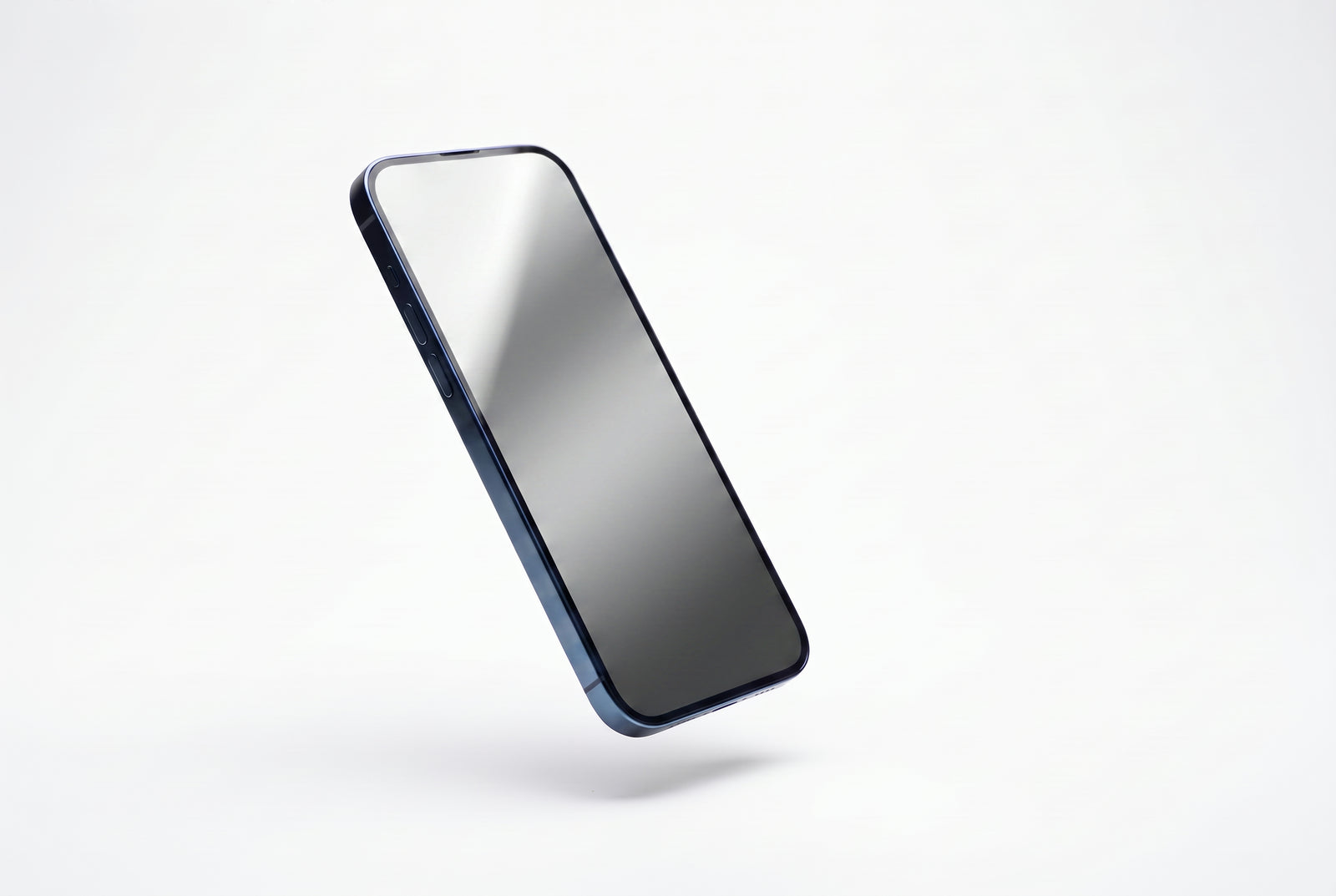 Silver | Reveal — screen in silver chrome at an angle