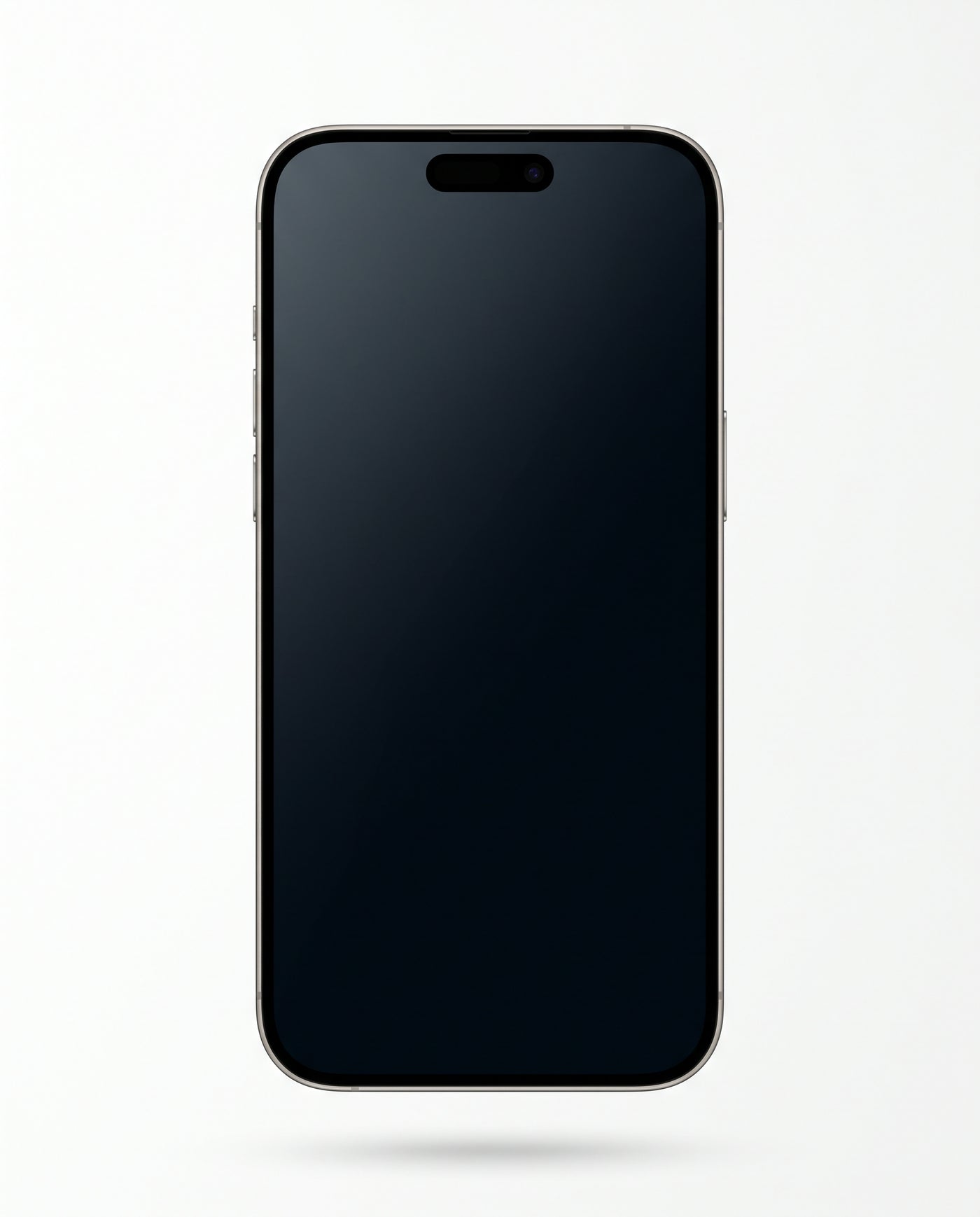 Cosmic Orange | Screen off — protector applied, looks like an ordinary phone